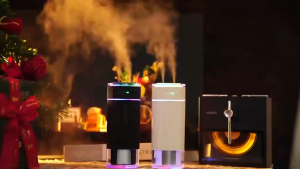 Air Humidifier Lava Volcano Aroma Diffuser Flame Volcano Humidifier Car Bedroom Spray Humidifier