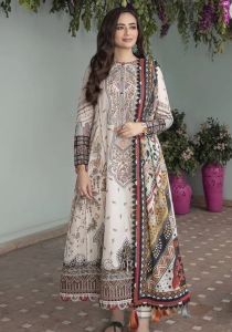 💥New Women Cotton Blend Kurta Dupatta Set with Pant imported from india