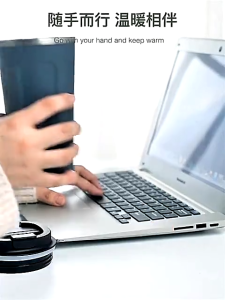 【Daily Suki Store】380ML/510ML Stainless Steel Vacuum Insulated Coffee Mug - Leakproof Travel Tumbler with Lid for Hot & Cold Drinks | 12H Heat Retention | Lightweight Portable for Office Commute & Gym