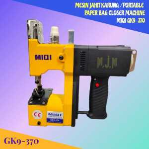 MESIN JAHIT KARUNG / GONI - PORTABLE PAPER BAG CLOSER MACHINE MIQI GK9-370 ( KARUNG BERAS )