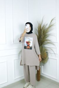 Setelan Wanita Terbaru 2023 Kekinian Viral Onset Casual JUMBO GRACIA SET CRINKLE AIRFLOW APK SABLON