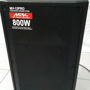 Speaker Pasif MPV MV-12PRO 12 Inch 12 in 12in Original 1 Pcs Full Ram