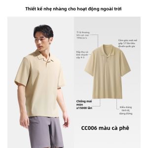 Beneunder | Áo Polo Nam Chống Mồ Hôi Khô Nhanh Tay Ngắn
