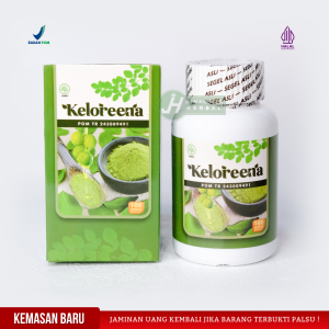 Obat Penyakit Ginjal Kronis Penurunan Fungsi Ginjal - Obat Gagal Ginjal Kronis Herbal - Obat Atasi Ginjal Tak Berfungsi - Obat Penyakit Gagal Ginjal - Keloreena Kapsul Daun Kelor - Obat Penurunan Fungsi Ginjal - Obat Gangguan Pada Ginjal