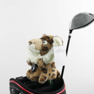 Cute plush animal golf club cover - protects clubs from scratches and abrasions. The fabric is soft and comfortable. Suitable for fairway woods and hybrid clubs.