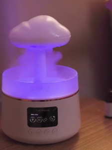 MeeGoo Aroma Nebulizer Diffuser Essential Oil Aromatherapy Spray Air Humidifier Reduce Pressure Low Noise Ambient Night Light Bluetooth Speaker