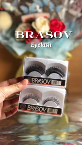 BRASOV Eyelashes Bulu mata Palsu Natural 1 Pasang