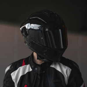 AIS | Bluetooth Certified Full Face Motorcycle Helmet Dual Visors Large Spoiler