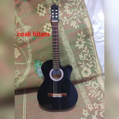gitar senar nilon tanem besi murah bonus paking kayu