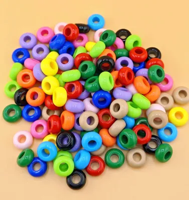 50 PCS ASSORTED MACARONI BEADS