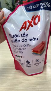 Nước tẩy Axo huong hoa dao túi 12kg