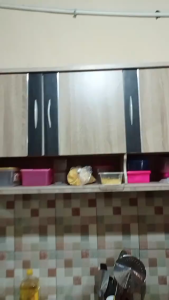 Kitchen set minimalis / Rak dapur / lemari gantung dapur / Kitchen Set Dapur / Rak dinding atas 2 / 3 pintu murah KSA-80120 Furniture