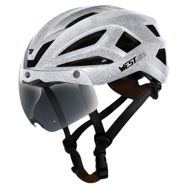 West Biking | Mũ Bảo Hiểm Mái Che Từ Tính Phản Quang Đêm | Lazada.vn