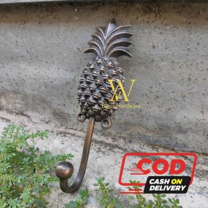 Kapstok Kuningan Antik Gantungan Baju Motif Nanas Besar 1 Pcs