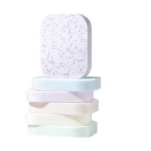 Soft Sponge Tofu Face Wash Puff Deep Cleaning Facial Cleansing Sponge Wood Pulp Face Washing Tool Beauty Makeup Accessories