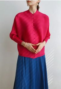 Sunya 1.เสื้อแขนค้างคาว2066เสื้อจับจีบกระดุมแถวเดียว