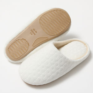 Dép Đi Trong Nhà Bằng Vải Cotton Mềm Đế Cao Su Mỏng Chống Thấm Hút Ẩm Mùa Xuân Thu Phong Cách Mới Giày Dép Đi Trong Nhà Cho Nam Và Nữ