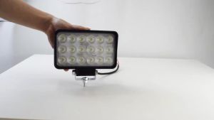 JALN7 LED Light Heavy Duty Excavator 6“ Flood Work Light Bulldozers Rollers Agricultural Tractor