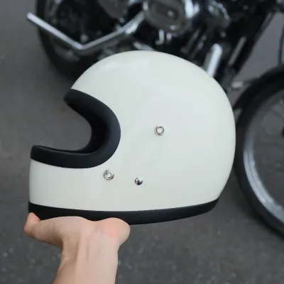 Vintage Design Helmet Fiberglass