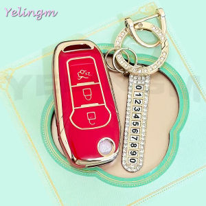 3 Buttons TPU Car Remote Key for Ford Figo 2017 Mondeo 5 Ecosport Puma 2020 Fiesta Mk8 Everest Ranger Case Cover Shell Fob
