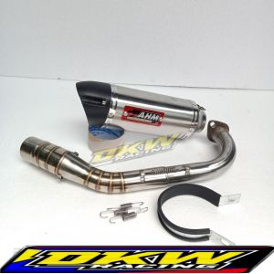 Knalpot Racing AHM M3 SZR PNP PCX ADV Lexy Nmax Aerox Vario Genio Scoopy Beat Mio Xeon Xread Fino Dll