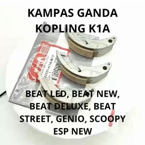 KAMPAS GANDA / KOPLING K1A BEAT LED BEAT NEW BEAT DELUXE BEAT STREET BERKUALITAS ASLI ORIGINAL HONDA