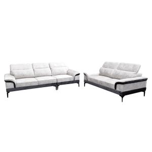Nabucco N6234 Fenssy 2+3 / L Shape Sofa [Can Choose Leather or Water Resistance Fabric][Delivery In West Malaysia Only]
