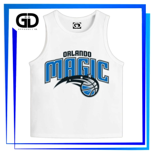 GDapparelco Sando for Kid Boy Basketball Print White Baby Boys Clothes Sleeveless Top (1-12 y/o) Casual Wear