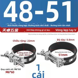 TIANZHUOJINSHU | Kẹp Ống Bền Dày