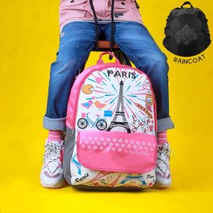 Inficlo SGT 935 - Tas Sekolah Ransel Backpack Anak Perempuan TK SD SMP Plus Raincover