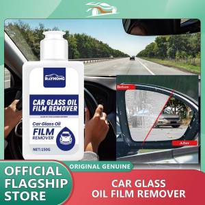 Rayhong Car Glass Oil Film Removing Paste Deep Cleaning Polishing Glass Cleaner for Auto Windshield Home Streak-Free Shine Glass Cleaner Glass Cleaning Polishing Paste Polishing Wax Care Agent Hydrophobic Paint Water Proof Paint Cleaning Glass Scratch
