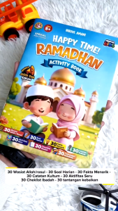 NEW EDITION Happy Time Ramadhan Activity Book ORIGINAL Usia 5+ Tahun Spesial Adab dan Akhlak