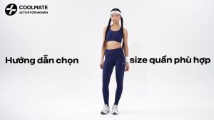 [TẶNG TẤT CỔ TRUNG]Quần Legging Full Length chạy bộ Medium Support co giãn thoáng mát - Coolmate Women