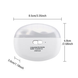 Electric Nail Clipper Safety Automatic Fingernail Clipper With Light Portable Polishing Nail Trimmer for Kids Adults Elderly