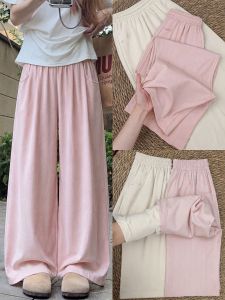 XIANYIJIAO | Quần Đùi Băng Tơ Hồng Rộng