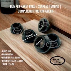 Bumper Karet Paku / Staples Tembak | DumperShot Pro Air Nailer | 1013J 1010F