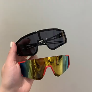 Kacamata Hitam Olahraga Sepeda Anak-anak Tahan Debu Anti UV400