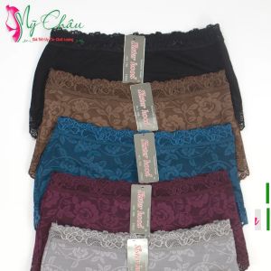 Quần Lót Thun Lạnh Phối Ren Thái Lan SISTER HOOD 786 Chíp Nữ Pha Gấm Cạp Cao Mềm Mại Ôm Mông Thông Hơi - Hàng Nhập Khẩu - Mỹ Châu Shop