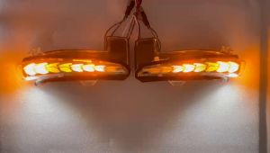 TCS TOYOTA VIOS NCP150 2013-2017 CAR SIDE MIRROR LAMP CHROME ALBINO CAR ACCESSORIES LIGHT