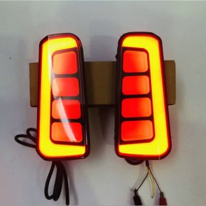 A pair of brake lights applied to ALPHARD VELLFIRE30 series Alfa rear bumper lights red