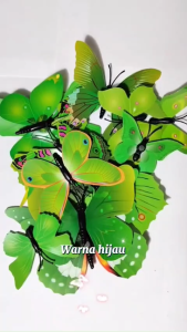 (BISA COD) Hiasan Dinding Stiker Tembok Kupu Kupu 3D Wall Sticker 3D Butterfly