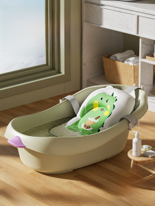 Large Size Baby Bath Tub Infant Child Bath Bucket Newborn Toddler Sit Lie Adjustable Plastic Bathtub for 0-3 Years Old Kids