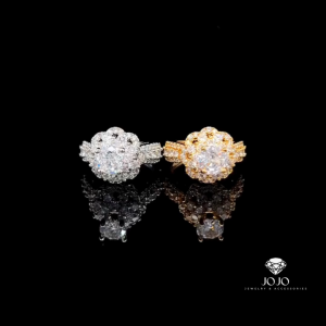 N717 Nhẫn nữ đính đá CZ cao cấp sáng lấp lánh JOJO