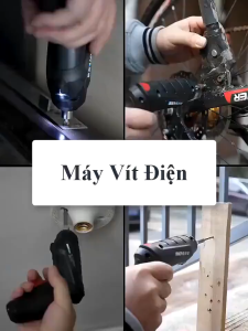 Máy khoan vặn vít mini 15 món pin sạc đảo chiều giải pháp hoàn hảo cho mọi dự án sửa chữa