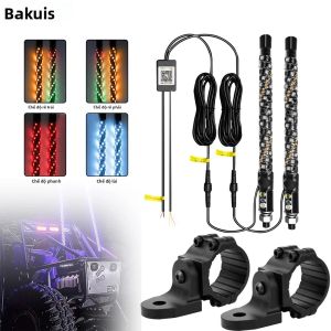 Bộ Điều Khiển Đèn LED Dạng Roi Với Cần Điều Khiển Từ Xa Ăng-ten Dạng Roi Cho Xe Can-Am UTV ATV Xe Địa Hình Xe Buggy Xe Địa Hình Dune RZR - Phù Hợp Với Nhiều Loại Xe