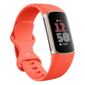 Đồng Hồ Theo Dõi Sức Khỏe Thông Minh Fitbit Charge 6 Chống Nước Với Chức Năng Đo Điện Tâm Đồ (ECG) Nhịp Tim SpO2 GPS Theo Dõi Giấc Ngủ Và Độ Căng Thẳng Dành Cho Chạy Bộ Và Bơi Lội