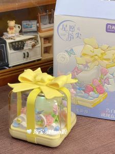 Adult Version Moonlight Society Building Block Ring Box Proposal Toy Gift for Girls Birthday Valentines Day Puzzle Assembly