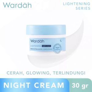 (SG Seller) Wardah Lightening Night Cream Advanced Niacinamide