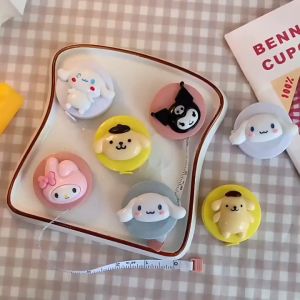 Sanrio Mini Measuring Tape 1.5m 三丽鸥卷尺 Pita Pengukur Mini Kartun Comel Cute Meter Ruler Measuring Clothes Body Portable