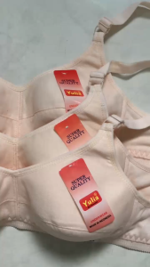 3 Pcs BH Bra Wanita Yulia Bahan Katun | Sport Bra Tanpa Busa Nyaman Pakaian Dalam Cewek